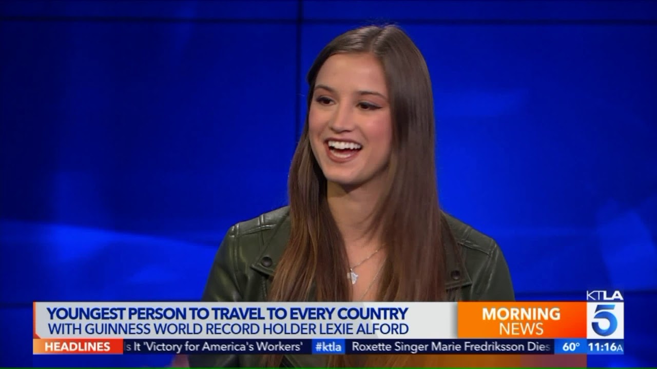Lexie Alford Becomes Youngest Person to Travel to Every Country