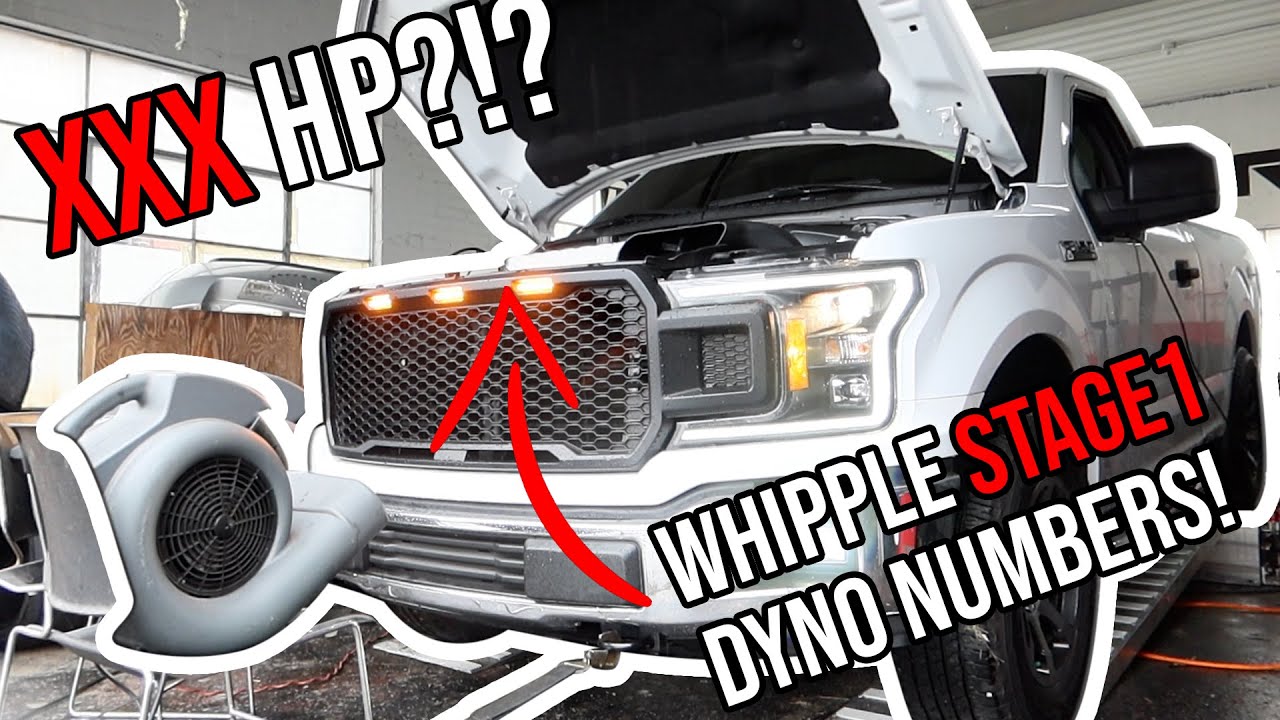 2018 F150 V8, Gen 5 Whipple Stage 1 Dyno Numbers, 1000HP Truck Build!