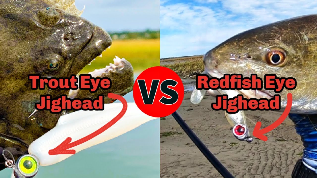 Джиг-головки Z-Man Trout Eye и Redfish Eye (различия и когда использовать каждую)