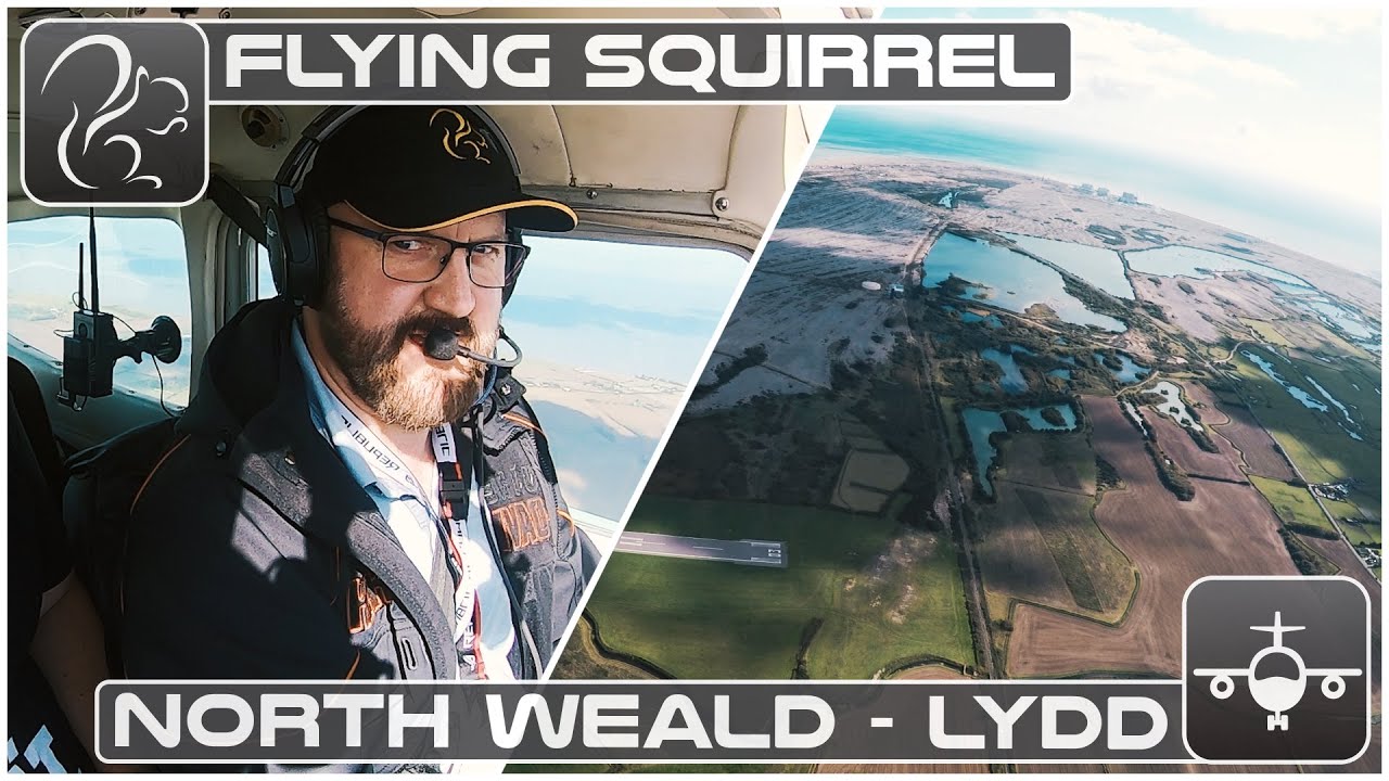 North Weald - Lydd (Cessna 172) - Flying Squirrel