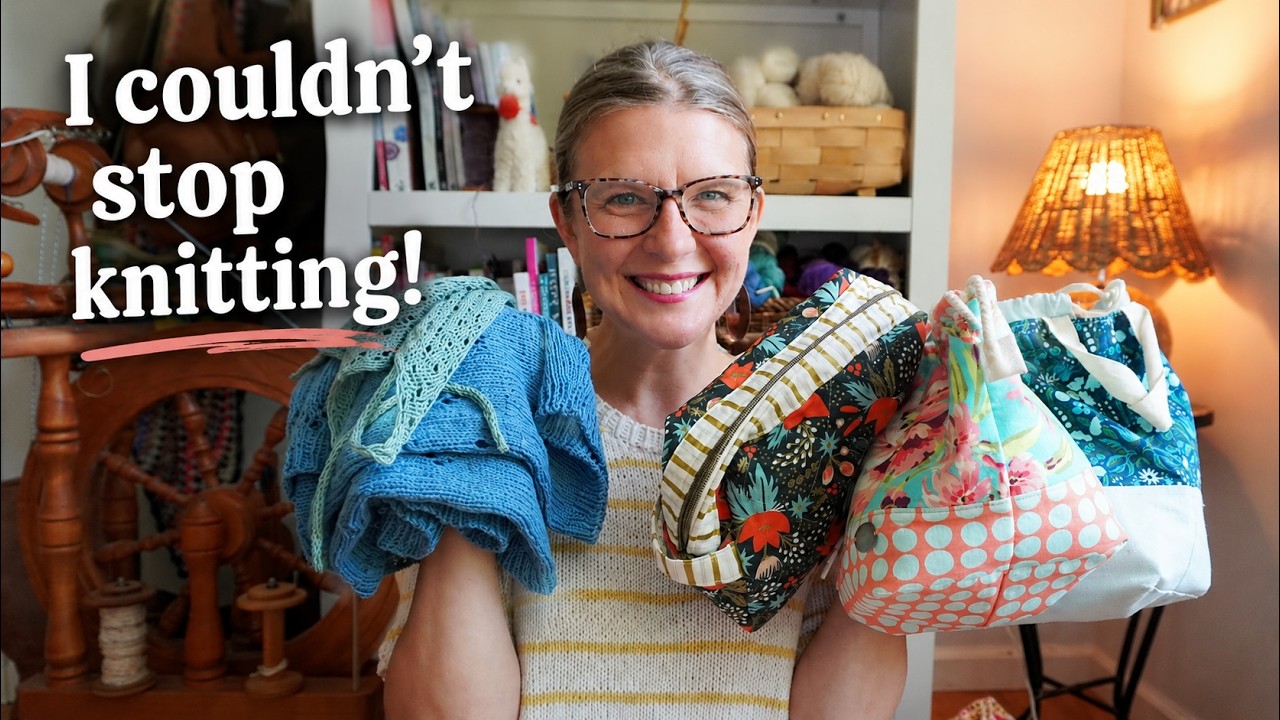 3 Finished Summer Knits & 2 New Cast-Ons | Knitting Podcast
