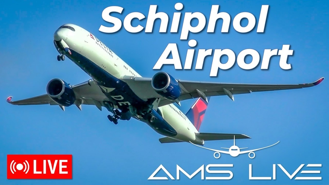 🔴 LIVE: PLANE SPOTTING at Amsterdam Schiphol Airport | Jul 4, 2026