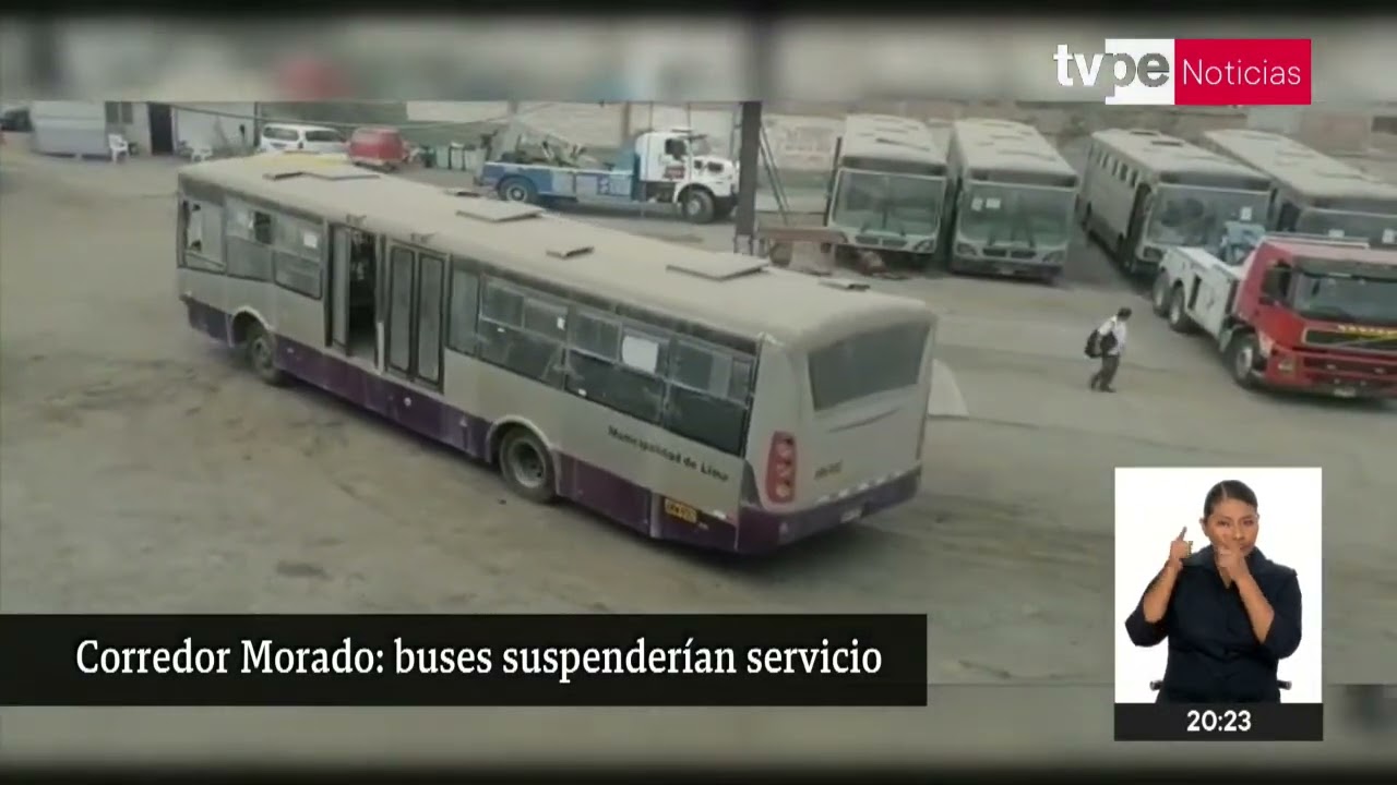 Corredor Morado: empresas concesionarias no aseguran continuidad del servicio a partir del 1 de mayo