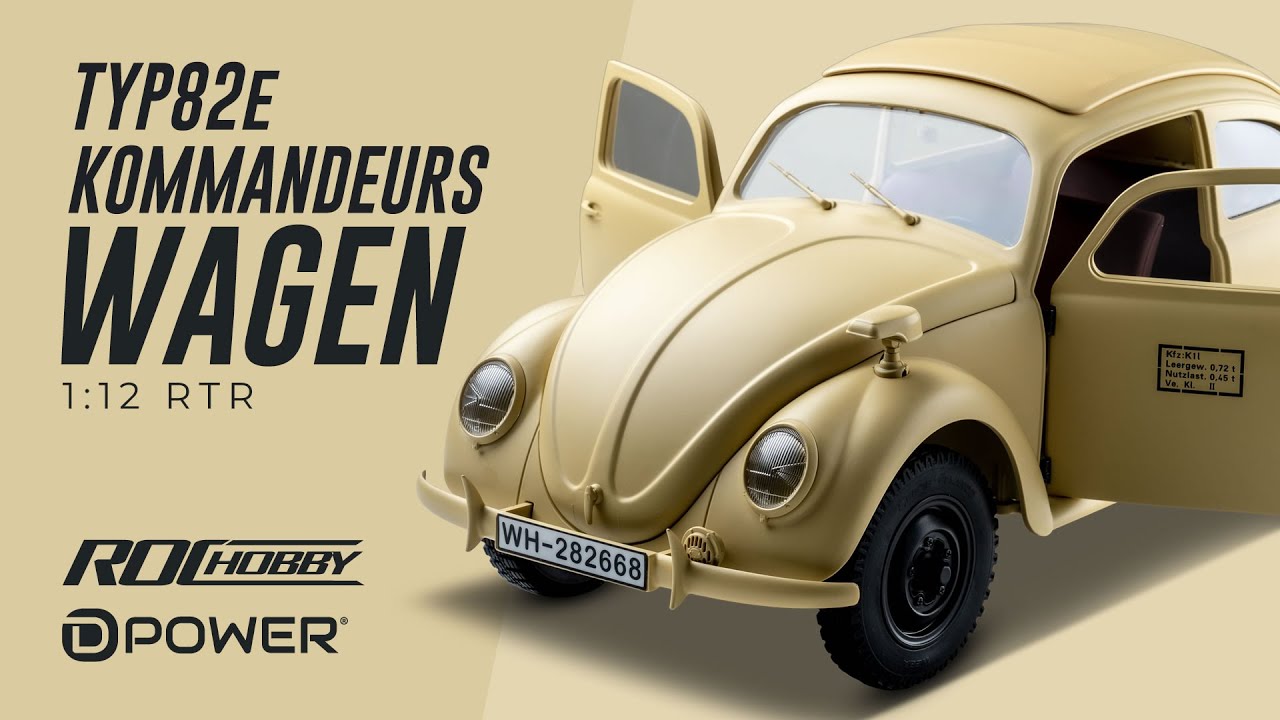 Typ82e Kommandeurswagen 1:12 Scaler | RocHobby