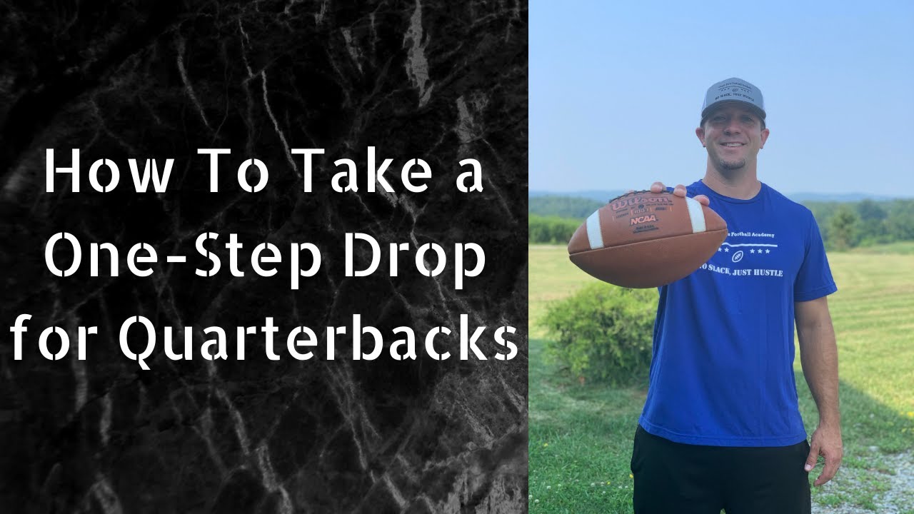 How To Take A One-Step Drop for Quarterbacks with Coach Scott Fichter