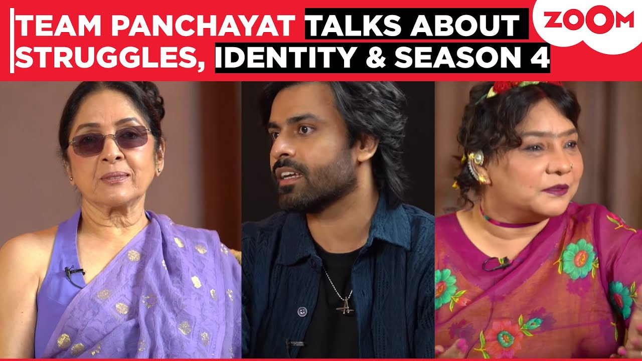 Neena Gupta on her FASHION, Jitendra on ‘Jitu Bhaiya’ fame | Team Panchayat talks about Season 4