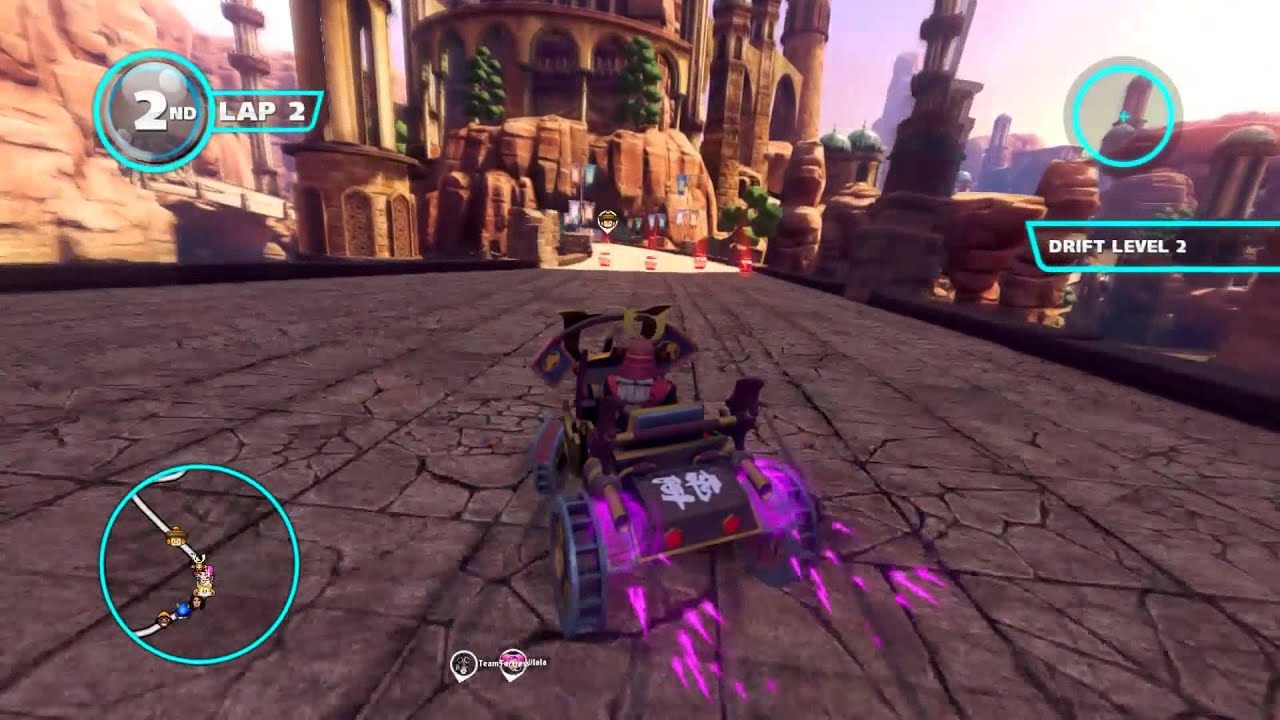Sonic & All-Stars Racing Transformed (ПК): Dragon Canyon (M) — Эксперт — Сёгун