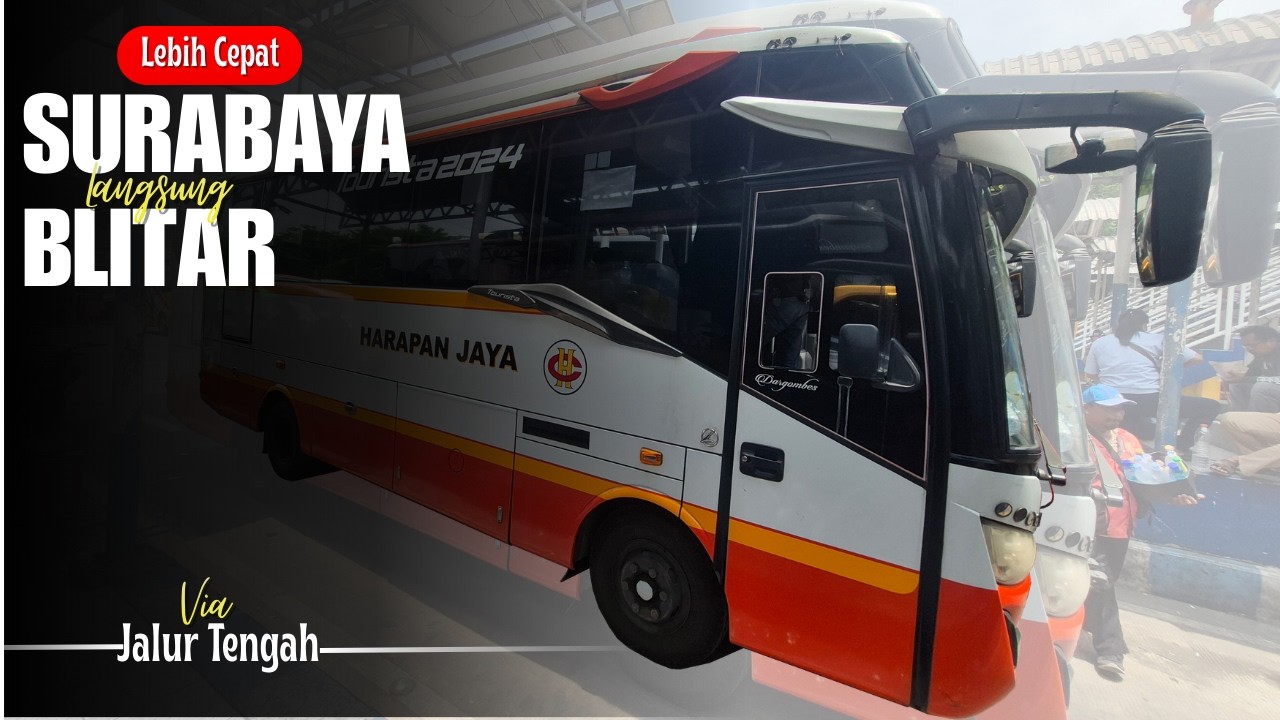 Ternyata rute ini banyak juga penumpangnya || Surabaya Blitar via jalur tengah