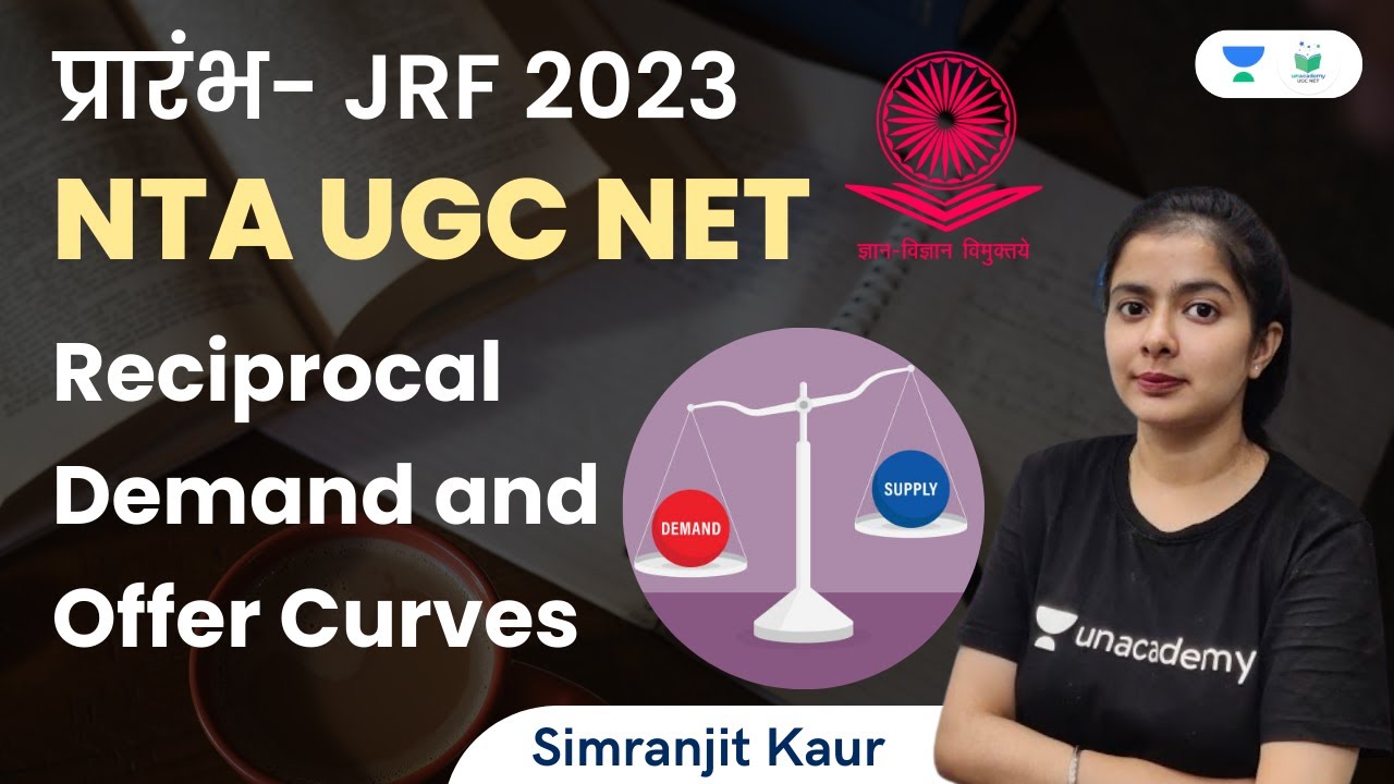 Reciprocal Demand and Offer Curves | NTA UGC NET | JRF 2023 | Simranjit Kaur