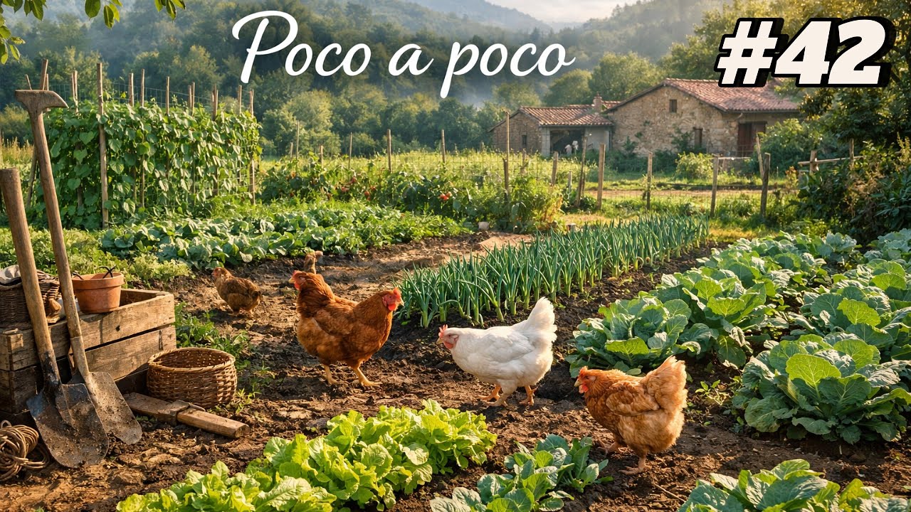 La finca bajo la lluvia: motocultor, desbroce y cultivo de invierno