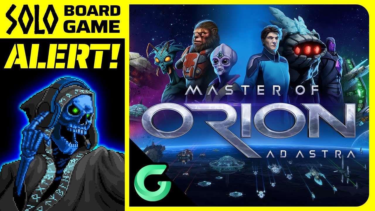 Master of Orion: Ad Astra | Solo Board Game ALERT! Crowdfunding Campaign