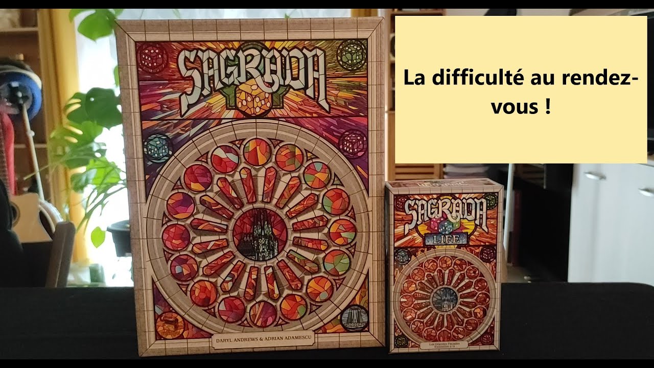 Sagrada - jeu solo - partie complète