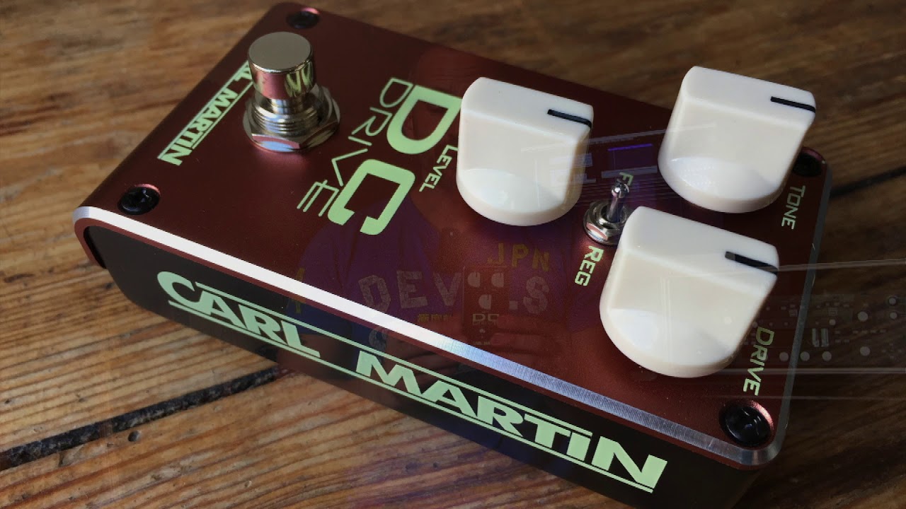 Carl Martin 2018 DC Drive - Check out this great affordable overdrive - Demo by Simon Gotthelf