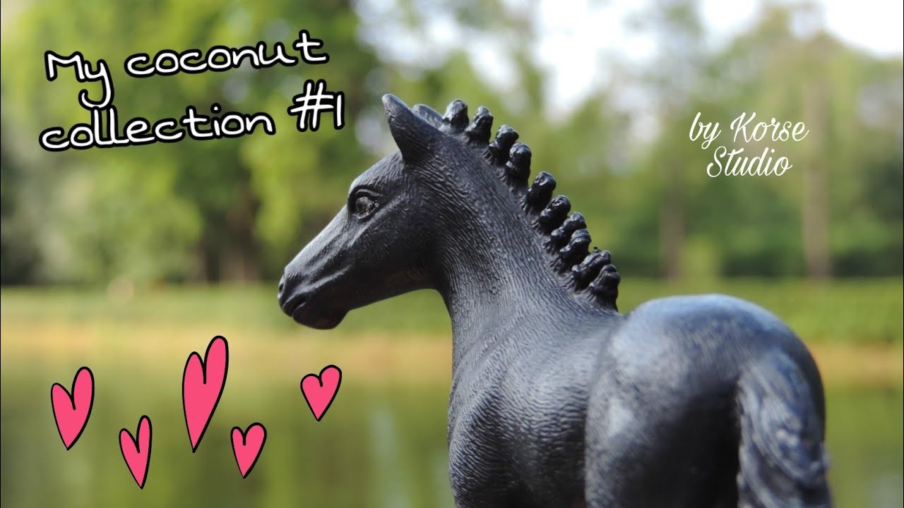 My coconut collection #1 / Моя коллекция лошадей Шляйх (Schleich) | by Korse Studio
