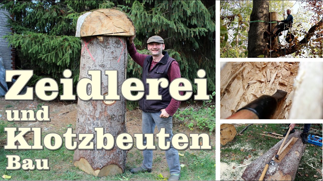 Zeidlerei und Klotzbeuten Bau