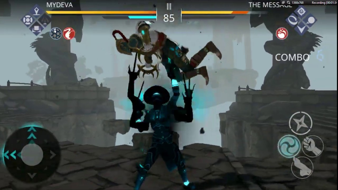 Shadow Fight 3 - How to defeat THE MESSAGE and ARSENAL GUARD