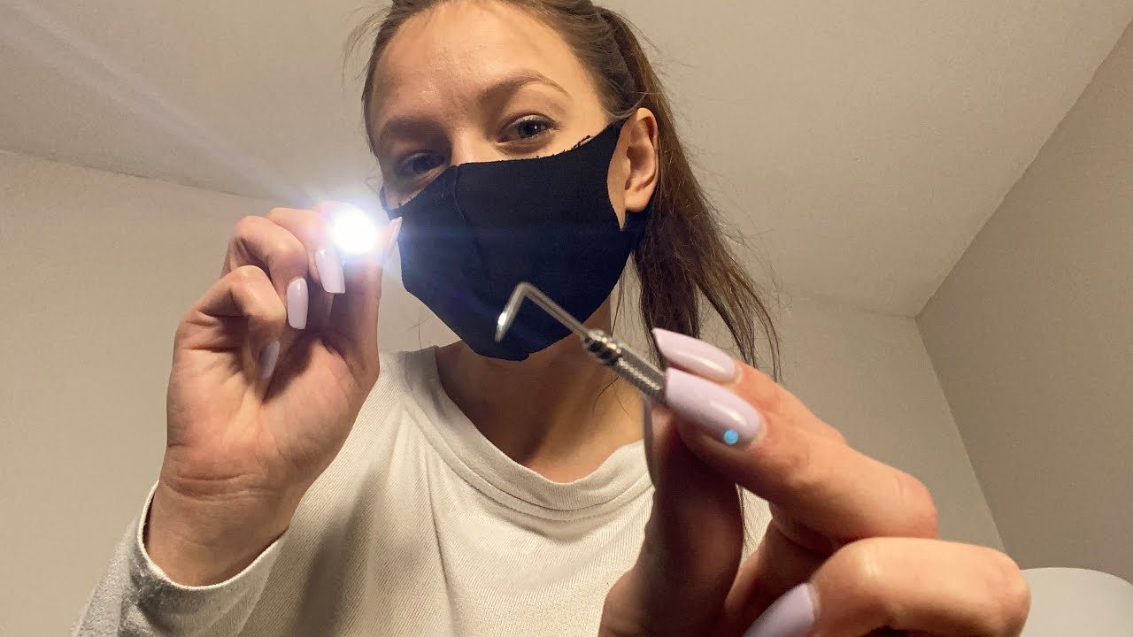 ASMR POV Fastest Dental Exam | Chief Complaint: Dental Pain | Soft-Spoken, Tools & Tingles