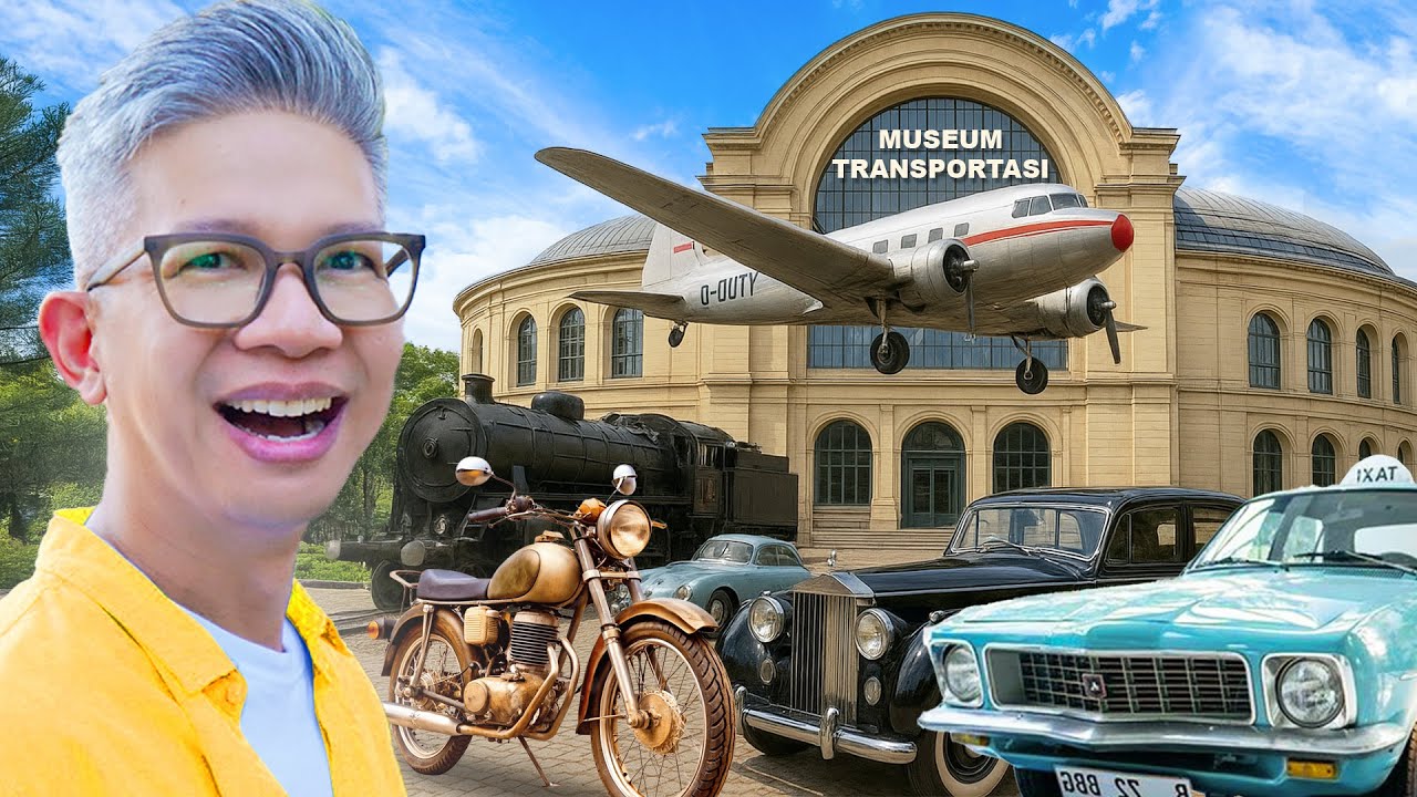 KITA MASUK KE MUSEUM TRANSPORTASI TMII!!