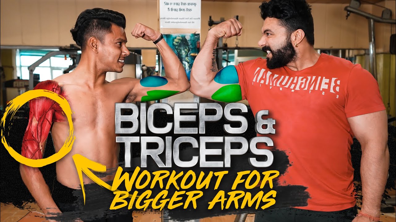 Biceps & Triceps Workout for Bigger Arms | कैसे बनाएं बायसेप्स एंड ट्राइसेप्स
