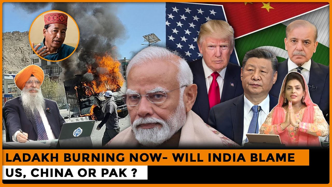 Ladakh Burning Now- Will India Blame US, China or Pak ? | Dr. Amarjit Singh