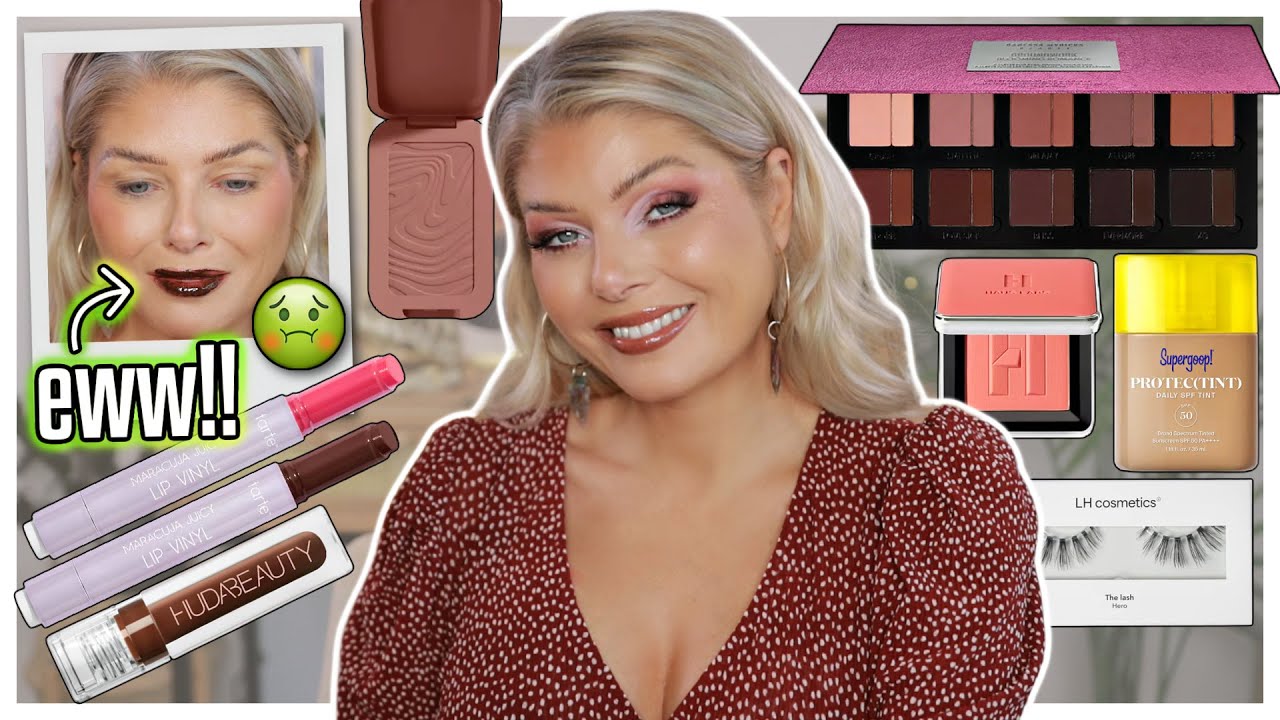 Trying all the NEW MAKEUP so you don't have to (WTF IS TARTE UP TO?!)