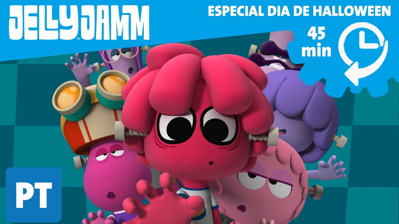 COLEÇÃO ESPECIAL DIA DE HALLOWEEN. NUEVO! Jelly Jamm em Português.