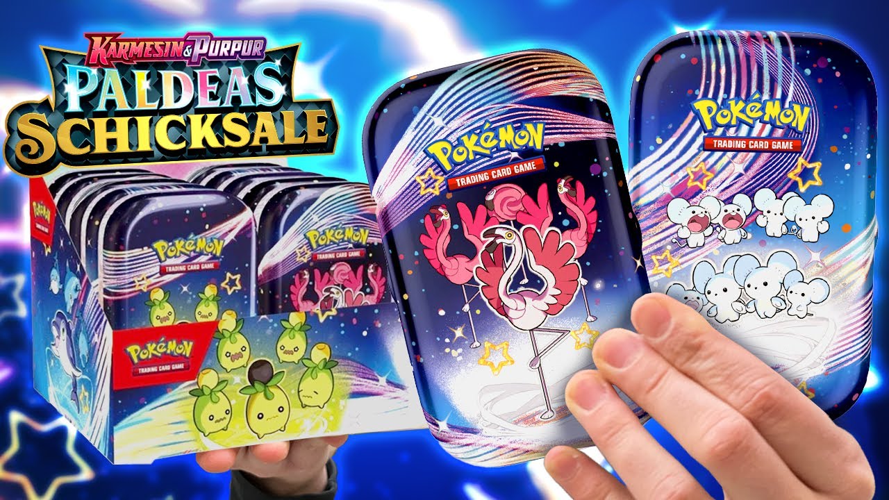Wie gut sind die NEUEN Paldeas Schicksale MINI TINS? ✨ Pokémon Booster Opening