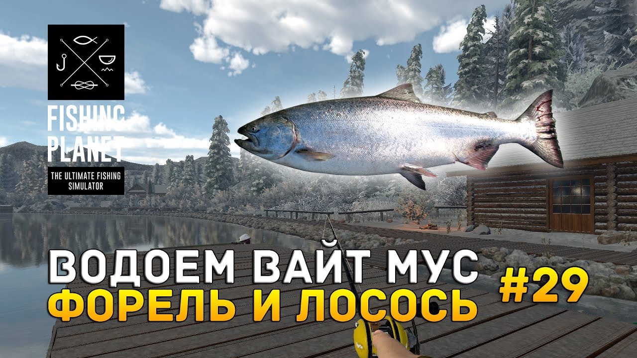 Водоем Вайт Мус. Форель и Лосось - Fishing Planet #29