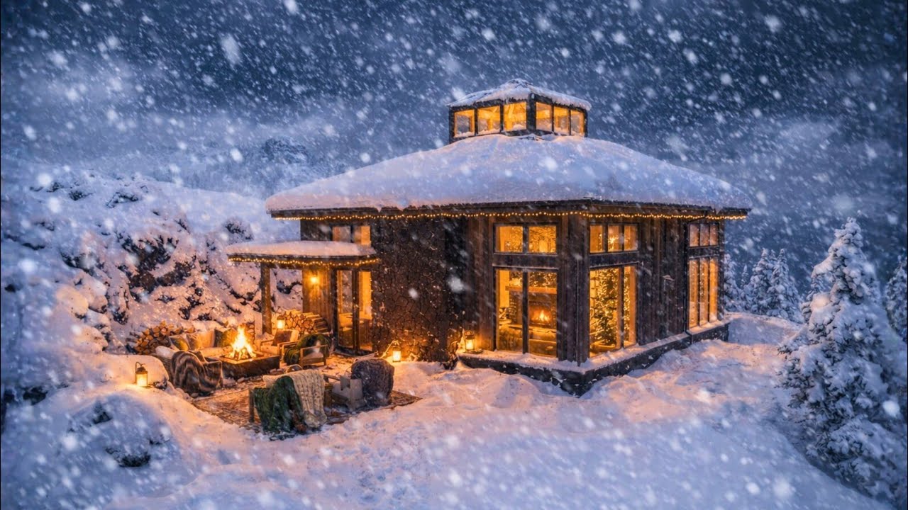 7 Days Turning an Abandoned Cabin Into a Luxury Storm House