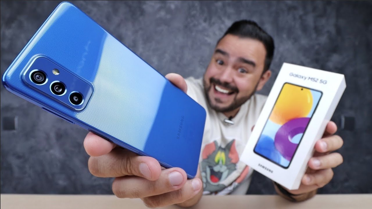 FINALMENTE a SAMSUNG ACERTOU ! GALAXY M52 5G é um BAITA CUSTO BENEFICIO 😍