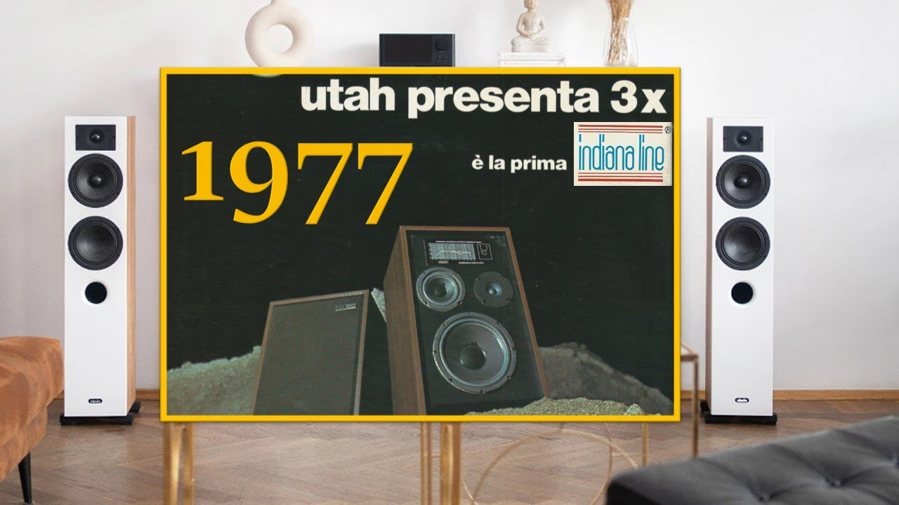 Conosci il primo Diffusore INDIANA LINE? Era il 1977!