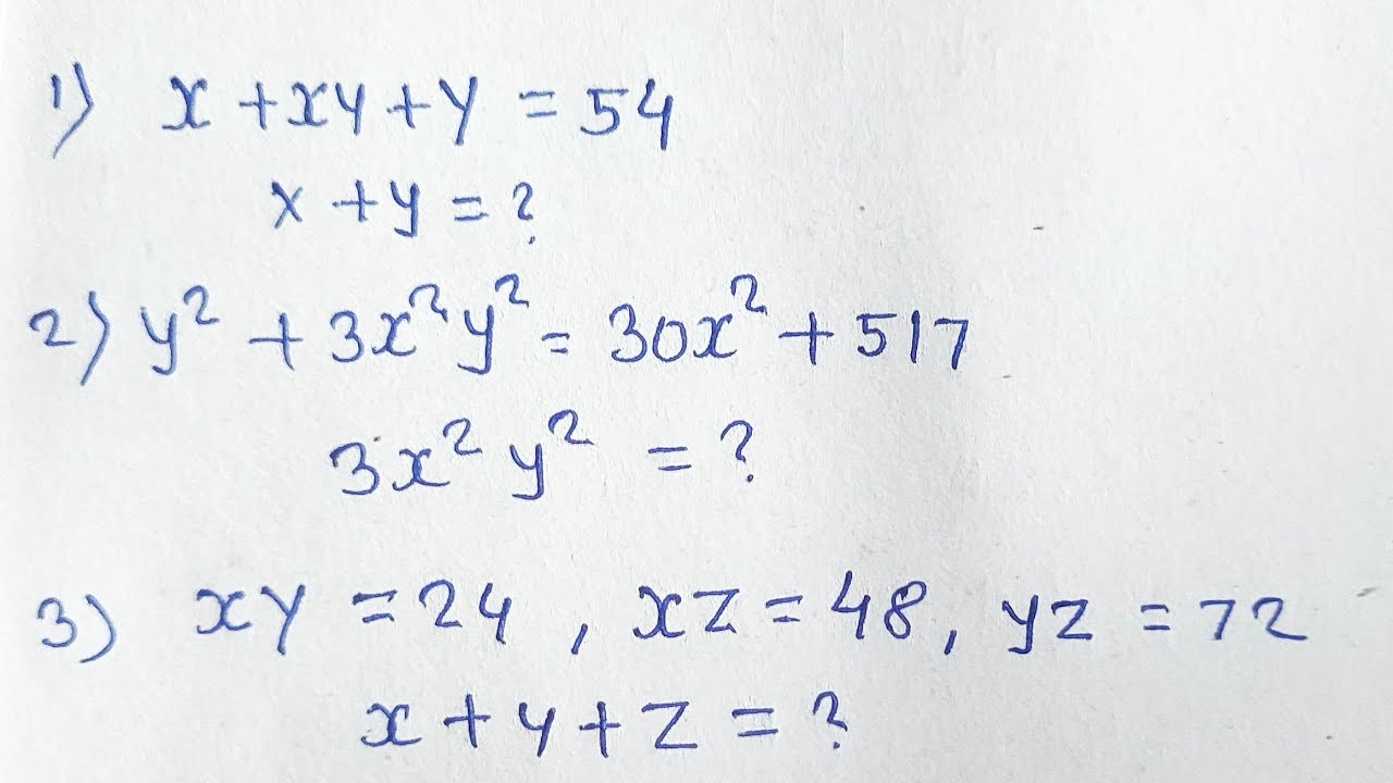 Algebra equation solving|Math Olympiad question ❓#maths #mathcompetition #matholympiadquestions