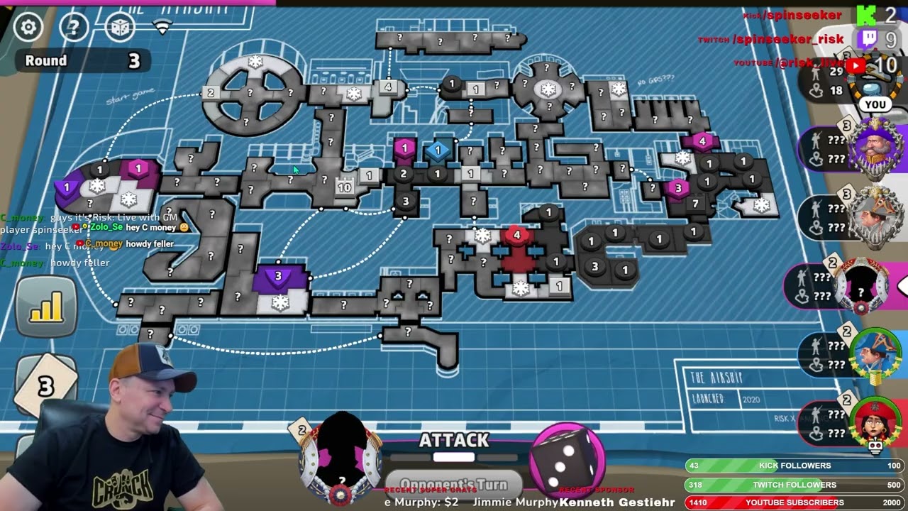 Taking the biggest bonus turn 1 on Airship with meta settings! | Risk: Global Domination