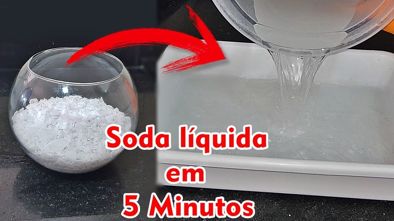 COMO FAZER SODA LÍQUIDA EM 5 MINUTOS