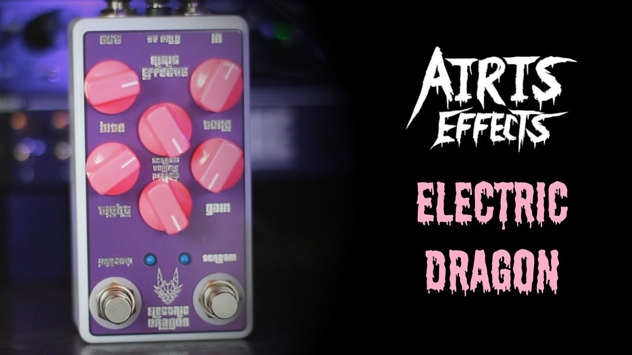Airis Effects Electric Dragon | Tubescreamer & TC Integrated Preamp in One Pedal