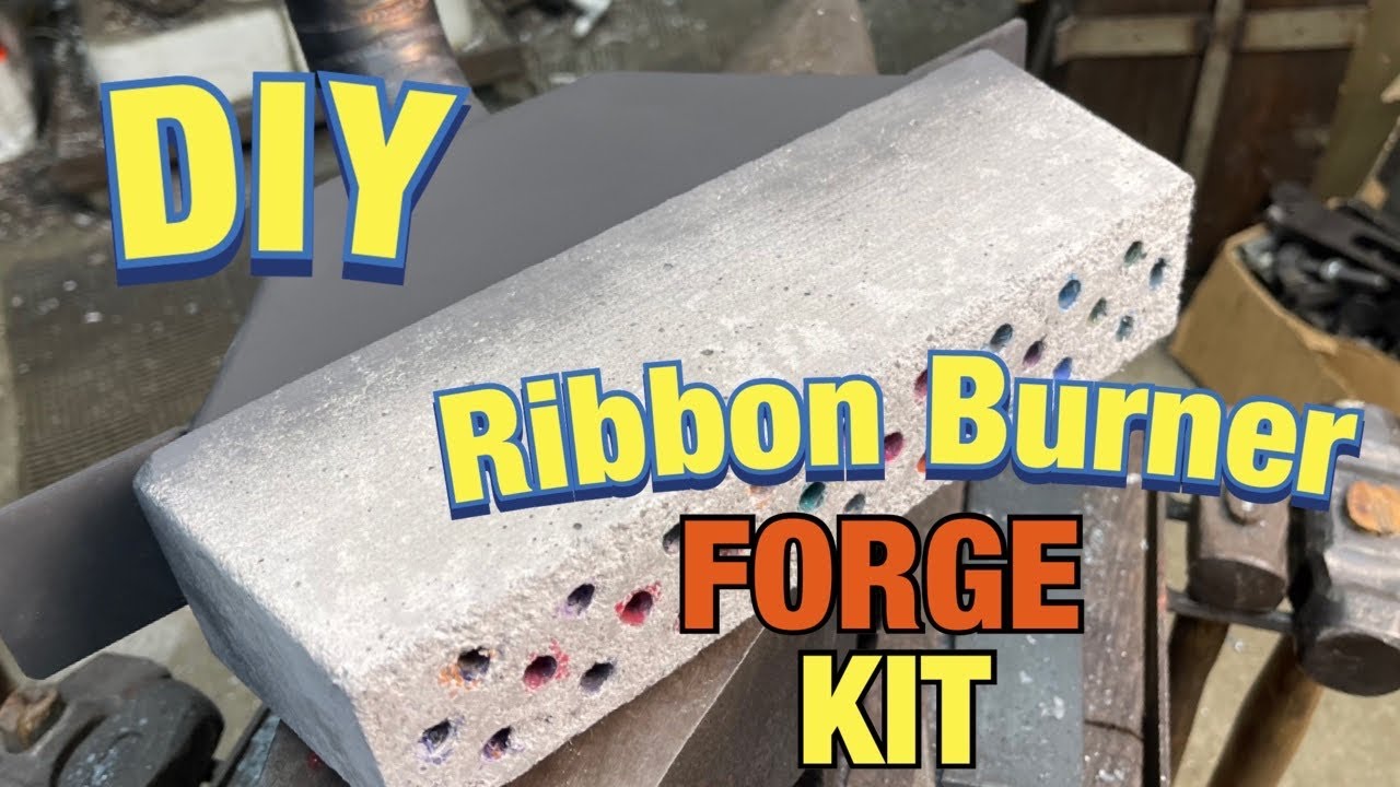 DIY RIBBON BURNER FORGE KIT! INSTRUCTIONAL VIDEO