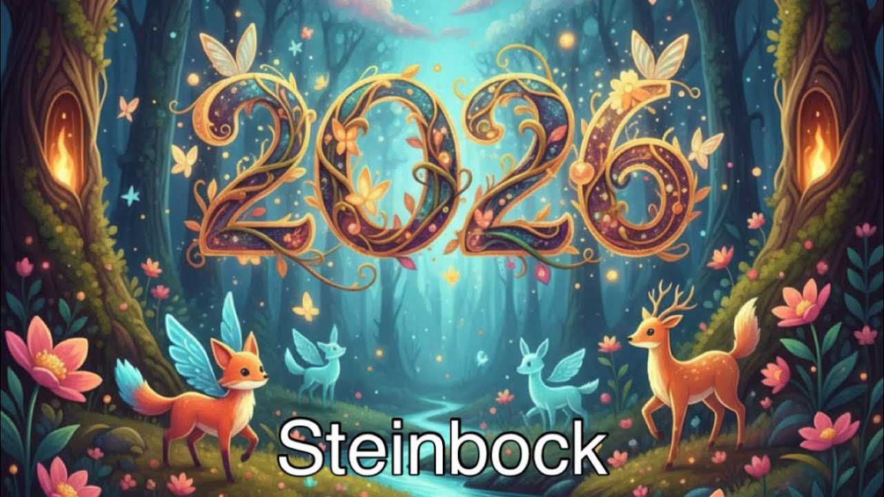 STEINBOCK ♑️ DEIN JAHR 2026🎊