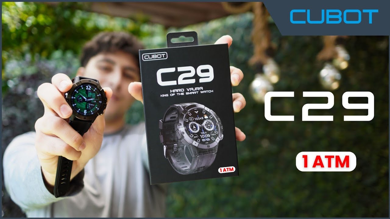Распаковка CUBOT C29 на испанском языке / Прочные смарт-часы, которые мы все должны иметь