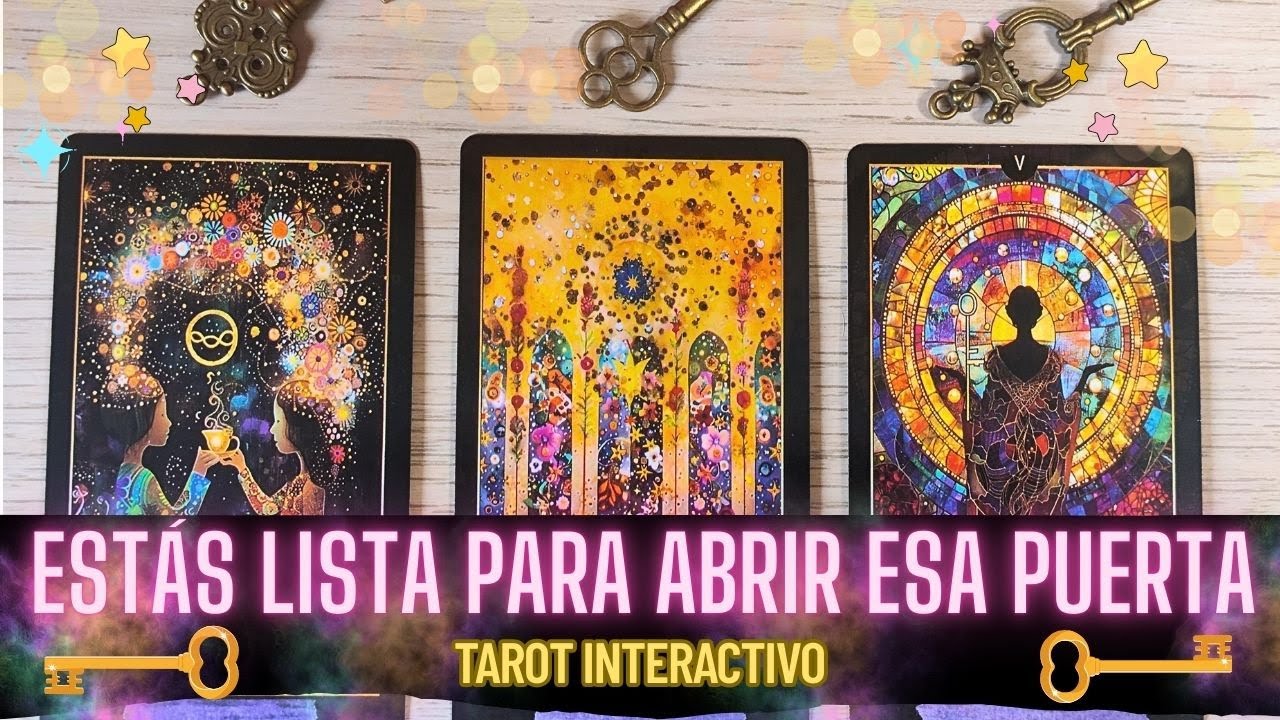 Tus Guías te dicen que Estás lista para ESTO 🗝️ Tarot Interactivo