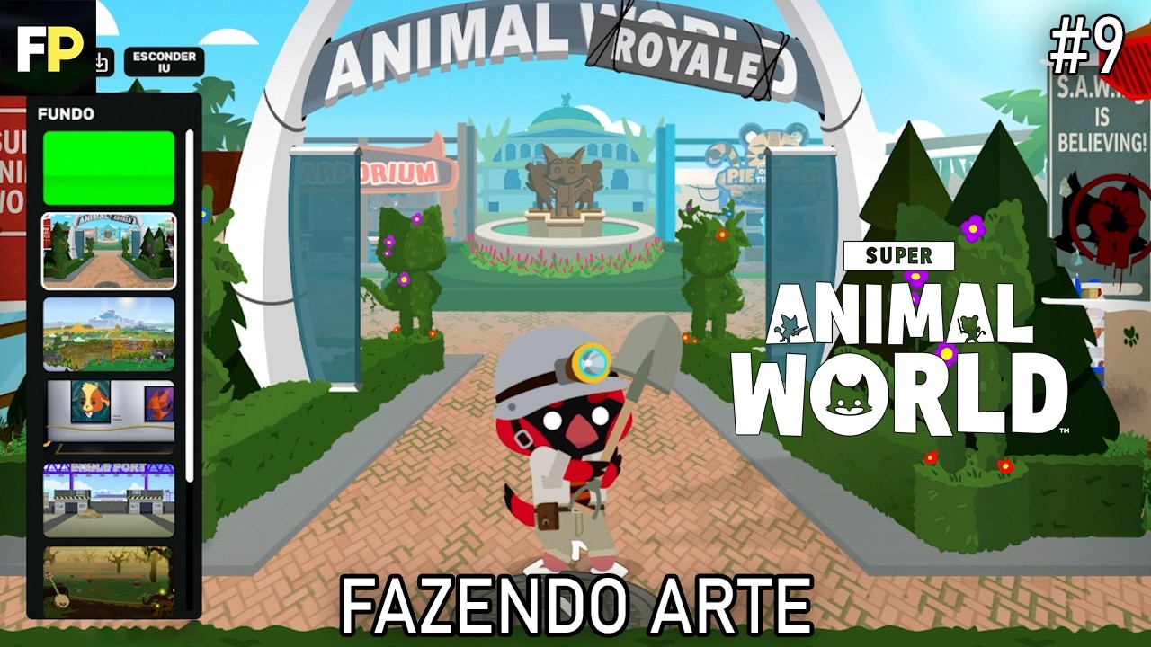 Super Animal World - hora da arte #9