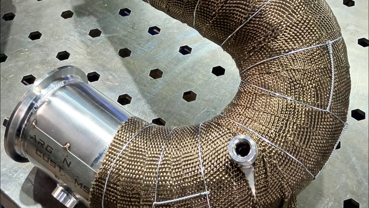 AUDI Q7 3.0D приёмная труба (DOWN PIPE) взамен сажевого фильтра.