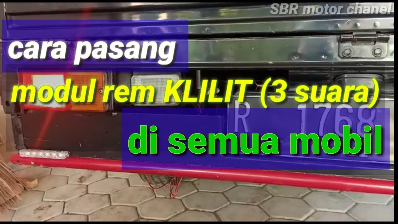 Cara pasang modul rem KLILIT/KULULUT dimobil cara ini bisa untuk semua mobil dan truck