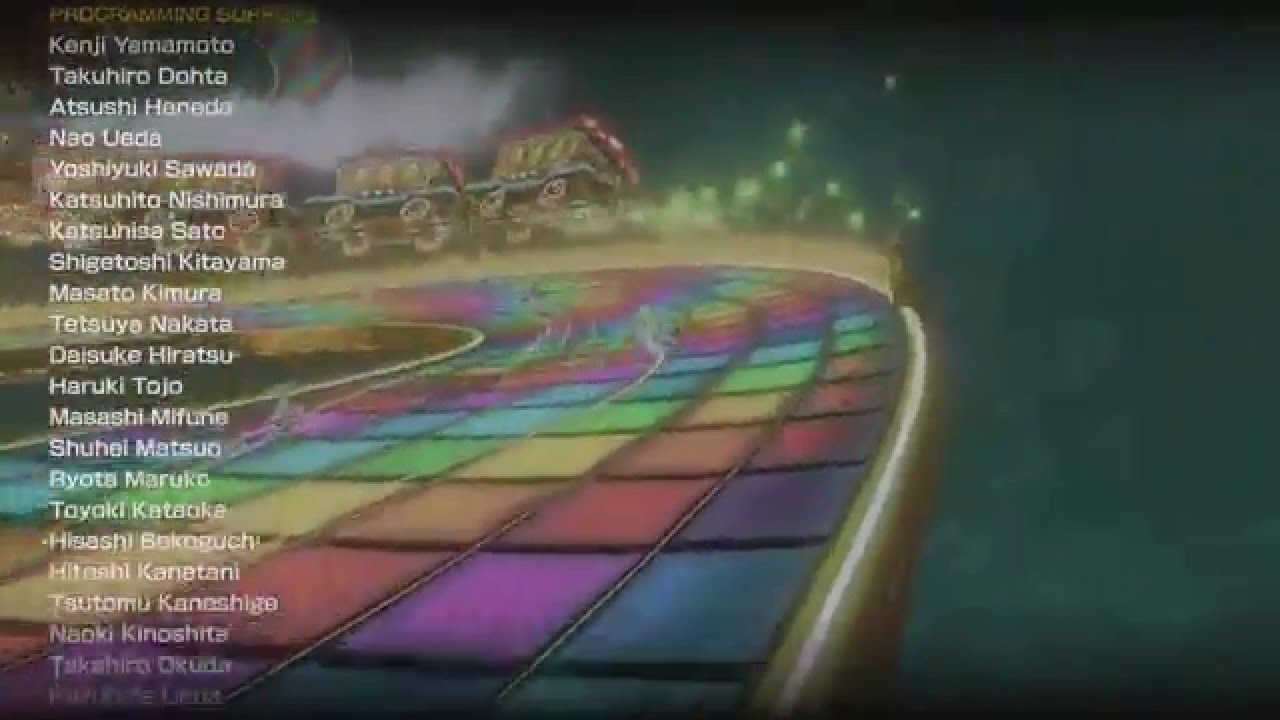 Mario Kart 8 - Ending Credits