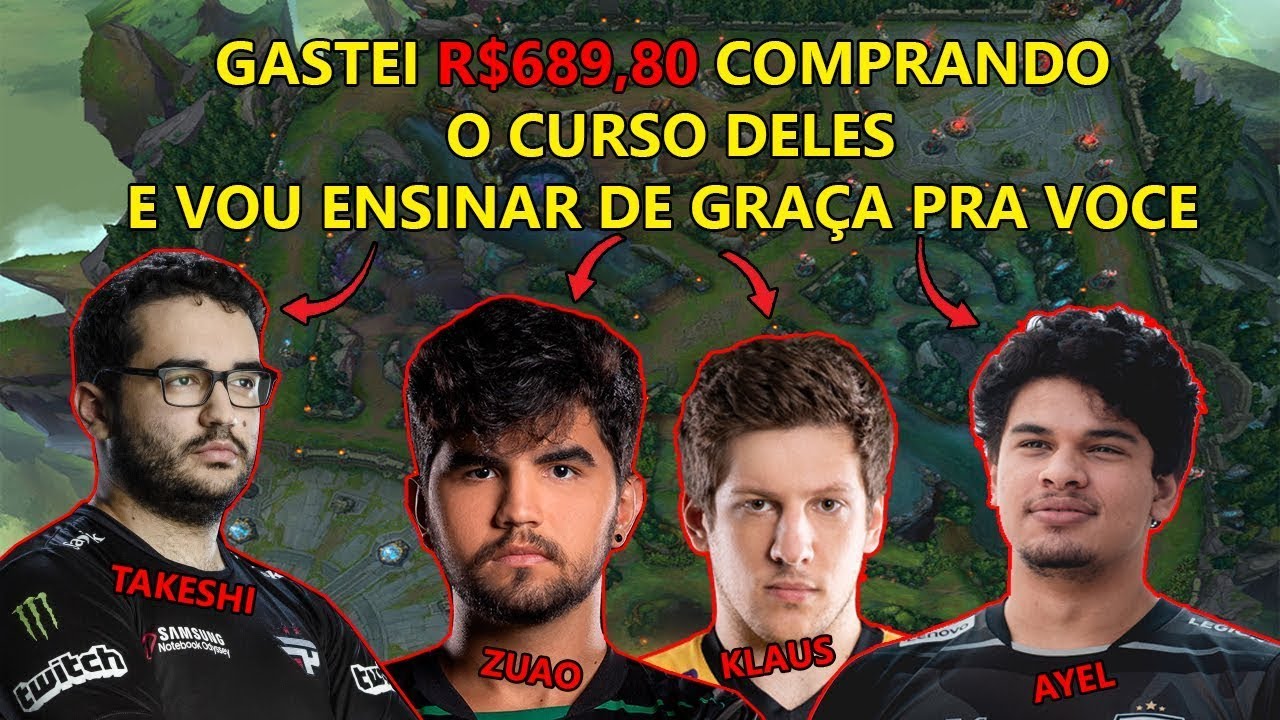 ESTRATEGIAS QUE EU USEI PARA SUBIR DE ELO NO LOL - USANDO O FUNDAMENTOS DO CURSO DO KLAUS E DA PROTA