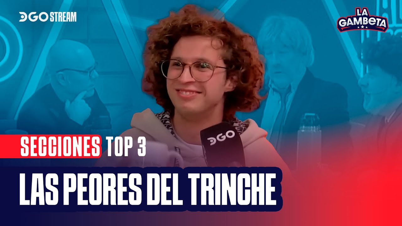Top 3 con el Trinche | LA GAMBETA | DGO 13/8