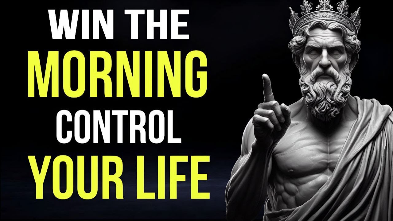 If You Control Your Morning, You Control Your Life. | Stoic Morning Habits