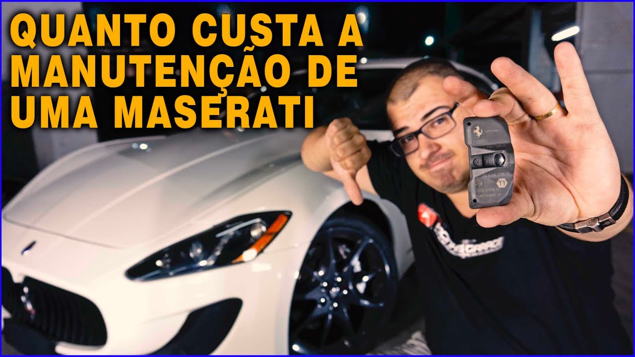 Quanto Custa Manter um Carro com Motor FERRARI no Brasil | Pocinha Garage - Maserati Granturismo S