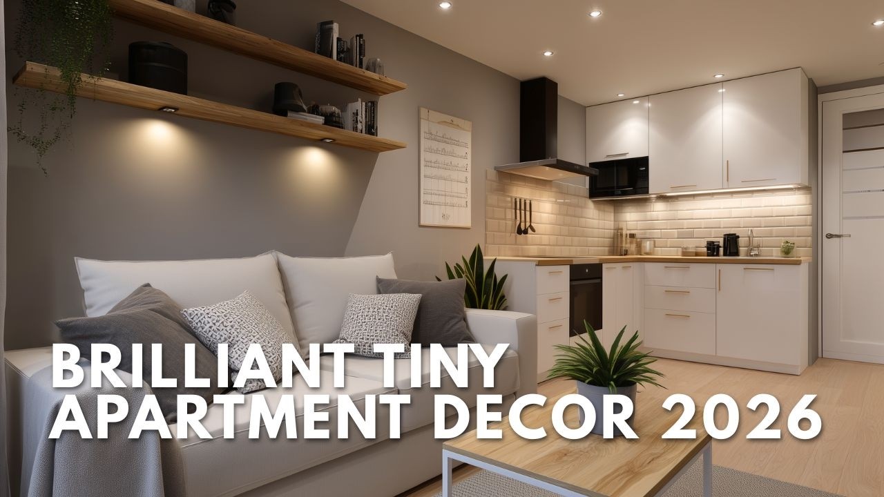 Brilliant Tiny Apartment Decor Ideas to Transform Small Space Living in 2026