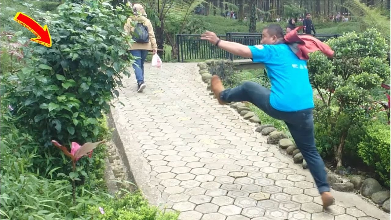 Viral di Tiktok Bushman prank terkocak #2