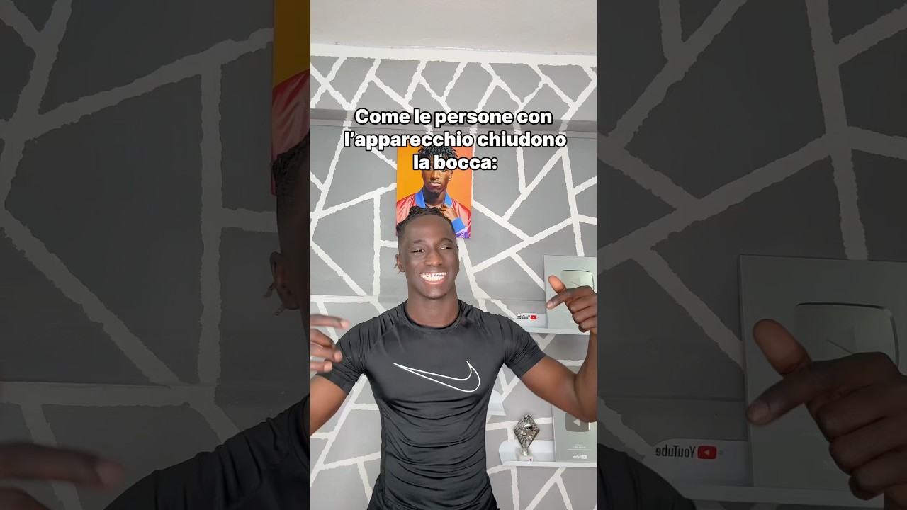 Le persone con l&rsquo;apparecchio essere tipo 💀